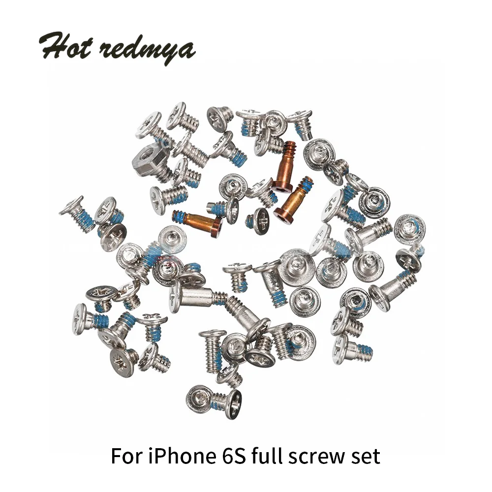 50 комплектов винтов полный набор винтов для iPhone 4S 5S 5G 6G 6S 6Plus+ 2 болта для крепления болтов