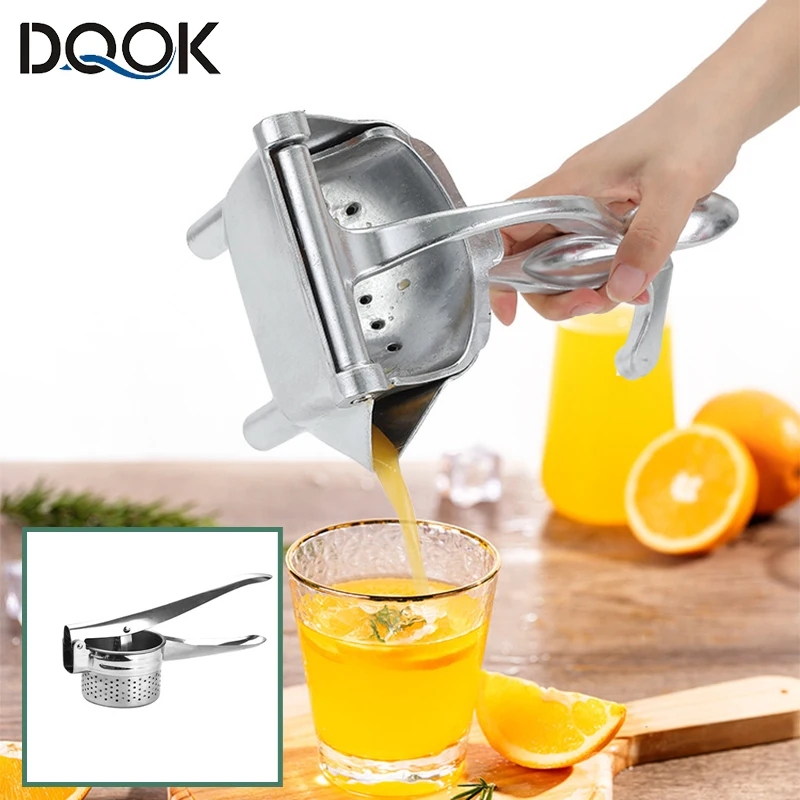 Manual Citrus Juicer Hand Orange Squeezer Lemon Fruit Juicer Press Machine  Stainless stee Potato Masher and Ricer Manual Juicer