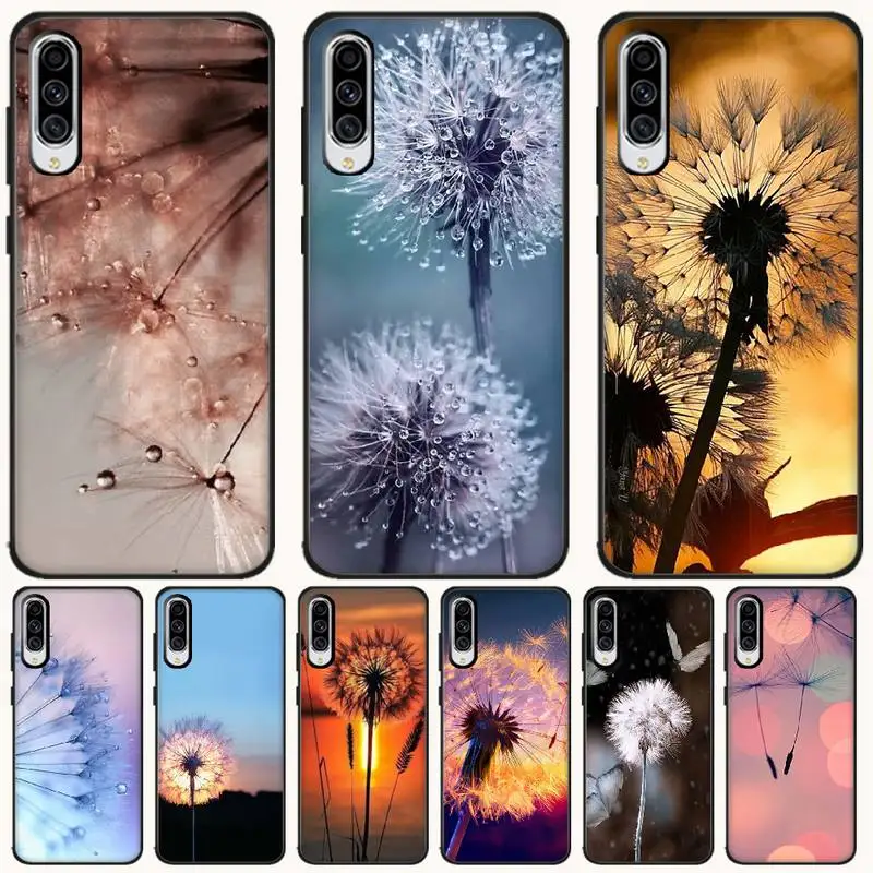 LJHYDFCNB Одуванчик Мягкий Силиконовый ТПУ чехол для телефона Samsung A6 6S 6Plus 7 720 750 8 PLUS 9 920