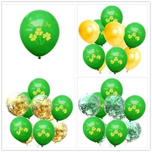 Irlandzki festiwal tematyczne balony koniczyna zielone balony dzień świętego patryka balony dekoracyjne wesele balony na imprezę urodzinową tanie tanio YHZNXH CN (pochodzenie) Cartoon Amnimal Cartoon Rysunek Lateks Ślub i Zaręczyny St Świętego patryka Birthday party Dzień dziecka