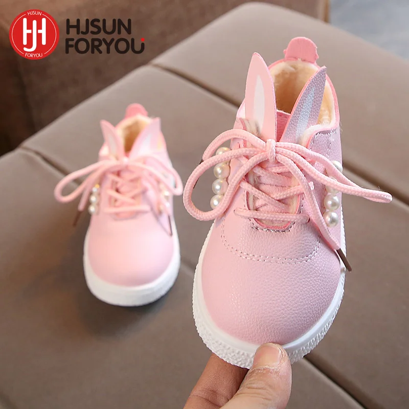 

2019 New Children Shoes Comfortable Snow Boots Girls Fashion Sneakers Kid Warm Baby Casual Shoes Non-slip Martin Boots