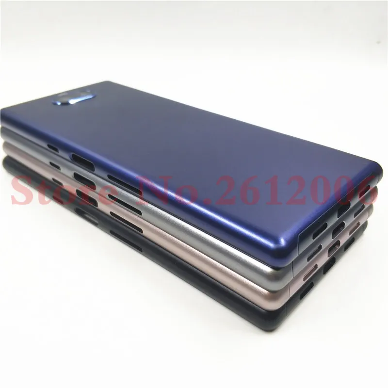 Чехол для sony Xperia 10 i3123 I3113, задняя крышка для батареи, задняя крышка корпуса, чехол с объективом камеры(без боковой кнопки