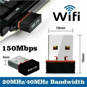 

Mini PC USB wifi adapter PC USB Wi-fi Receiver Wireless Card Wifi Receiver 802 Mt7601 8188 Red Small Card