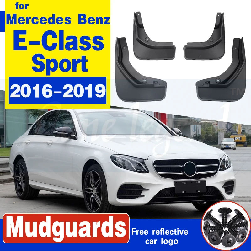 

For Mercedes Benz E-Class E Class Sport W213 2016-2019 Car Mudflap Fender Mud Guard Flaps Splash Flap Mudguards Accessories