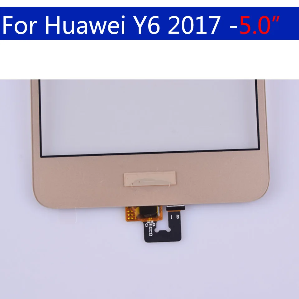 10 шт./партия 5," сенсорный экран для huawei Y6 MYA-L03 MYA-L23 L02 L22 сенсорный экран Сенсорная панель дигитайзер для hauwei Nova Young