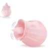 Rose Flower Tongue Vibrator 10 Vibration Modes Silicone Waterproof Sexual Toy for Women Sexy Toys Vibrator 1