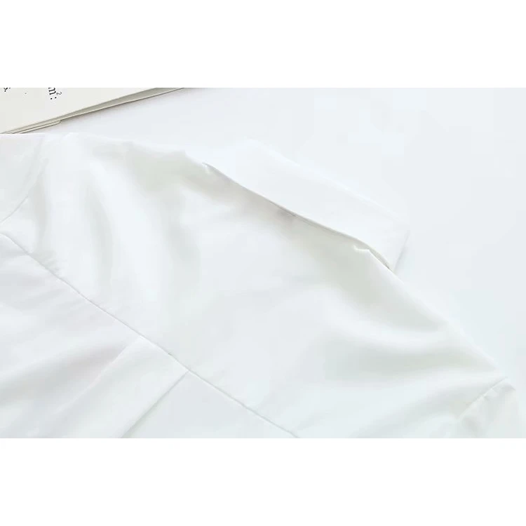 Женская блузка размера плюс XL-4XL, белая офисная одежда, топы с принтом