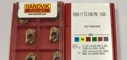 10 шт. вставки карбида R390-11T331M-PM 1030
