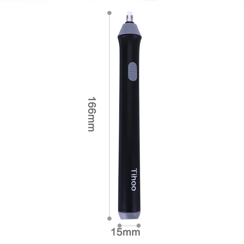 Kawaii Electric Eraser With Refill Cute Electronic Pencil Rubber For Kids Painting Drawing Stationery Office School Supplies