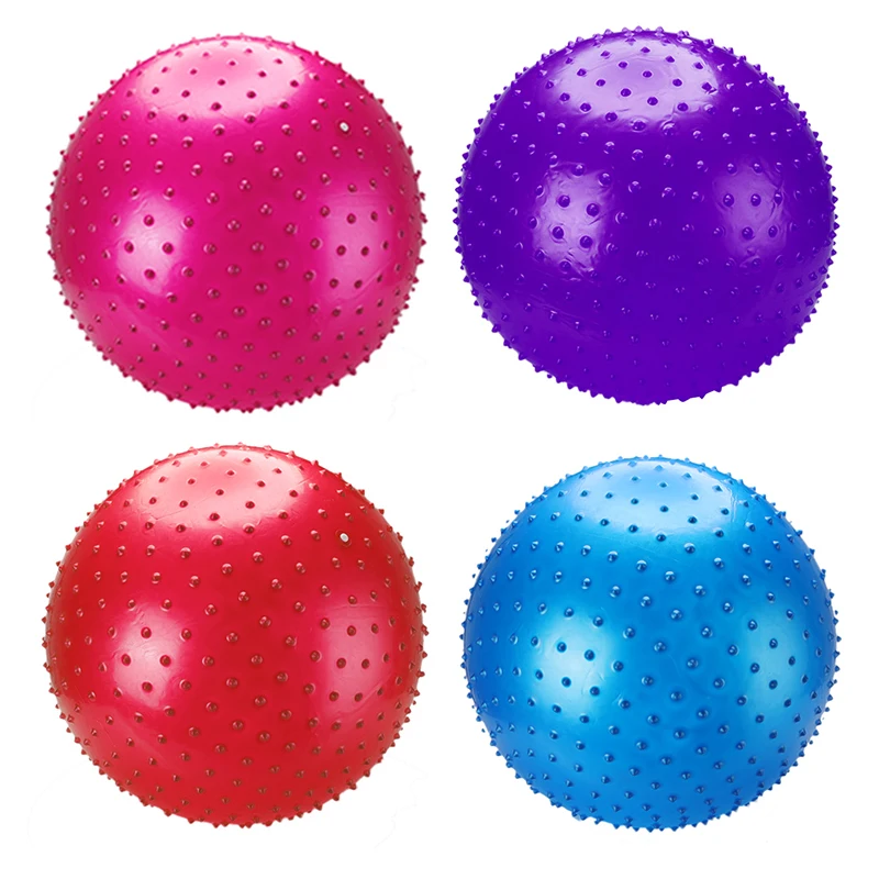 

65cm Thickened PVC Inflatable Explosion-proof Yoga Ball Fitness Ball Massage Pilates Balance Exercise Ball for Indoor Outdoor