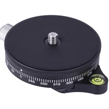 TPC-60 головка штатива ACRA швейцарская панорамная головка штатива видео 360 камера мини штатива головка для камеры DSLR Alluminum