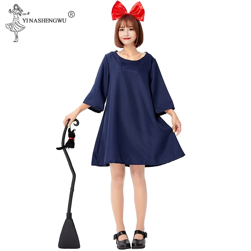 Kiki's Delivery Service Kiki exported to Japan cosplay costumes for adults minimalist Japanese Witch little witch clothes