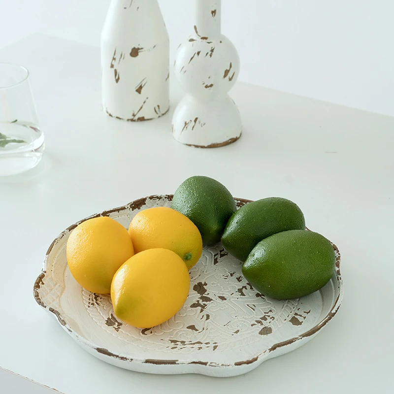 Имитация лимона реквизит поддельные фрукты украшения образец комнаты дисплей кухня мягкое украшение для