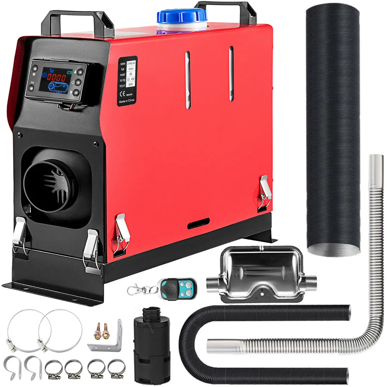 5kw 12v Diesel Air Parking Heater | Boats Bus Air Diesel Heater - 5kw Air  12v Car - Aliexpress