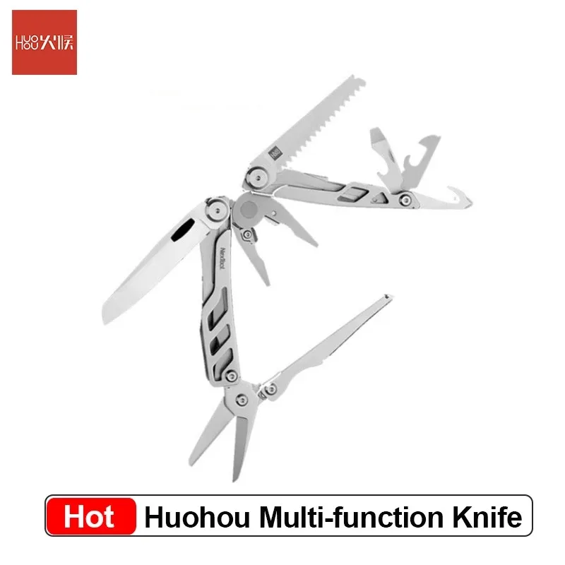 Многофункциональный карманный складной нож Xiaomi Huohou лезвие из нержавеющей стали