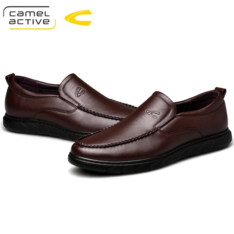 Camel Active/Новинка; удобная мужская обувь из натуральной кожи; мужские деловые мокасины в деловом стиле; мужская кожаная повседневная обувь; Zapatos Mocasin