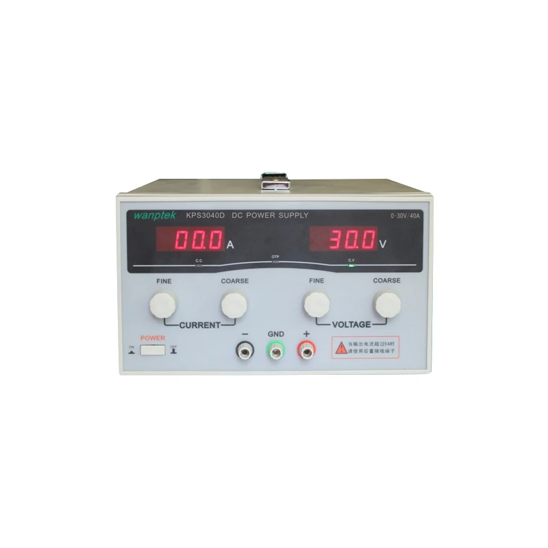 Wanptek твердый измерительный KPS3040D импульсный источник питания DC30V/40A AC 110 V/220 V лабораторный блок питания
