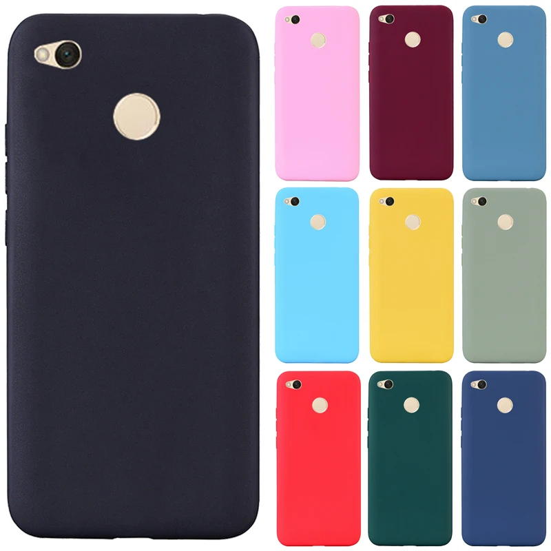 Funda de silicona para Xiaomi Redmi 4x, carcasa suave de TPU Ultra delgada a prueba de golpes para Xiaomi Redmi 4X