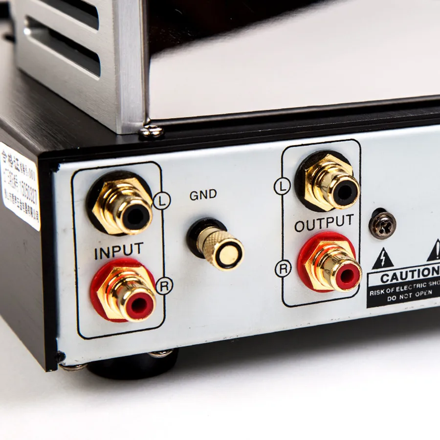 YAQIN MS 23B усилитель клапанной трубки фонокорректор мм RIAA проигрыватели Hi Fi стерео