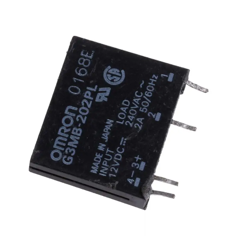 Твердотельные реле G3MB-202PL DC-AC PCB SSR в 12 В DC Out 240 В AC 2A Q84A