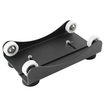 

3D Printer Upgrade Extruder Back Support Plate with 4Pcs Pulley for Ender 3,Ender 3 Pro,CR-10,CR-10S