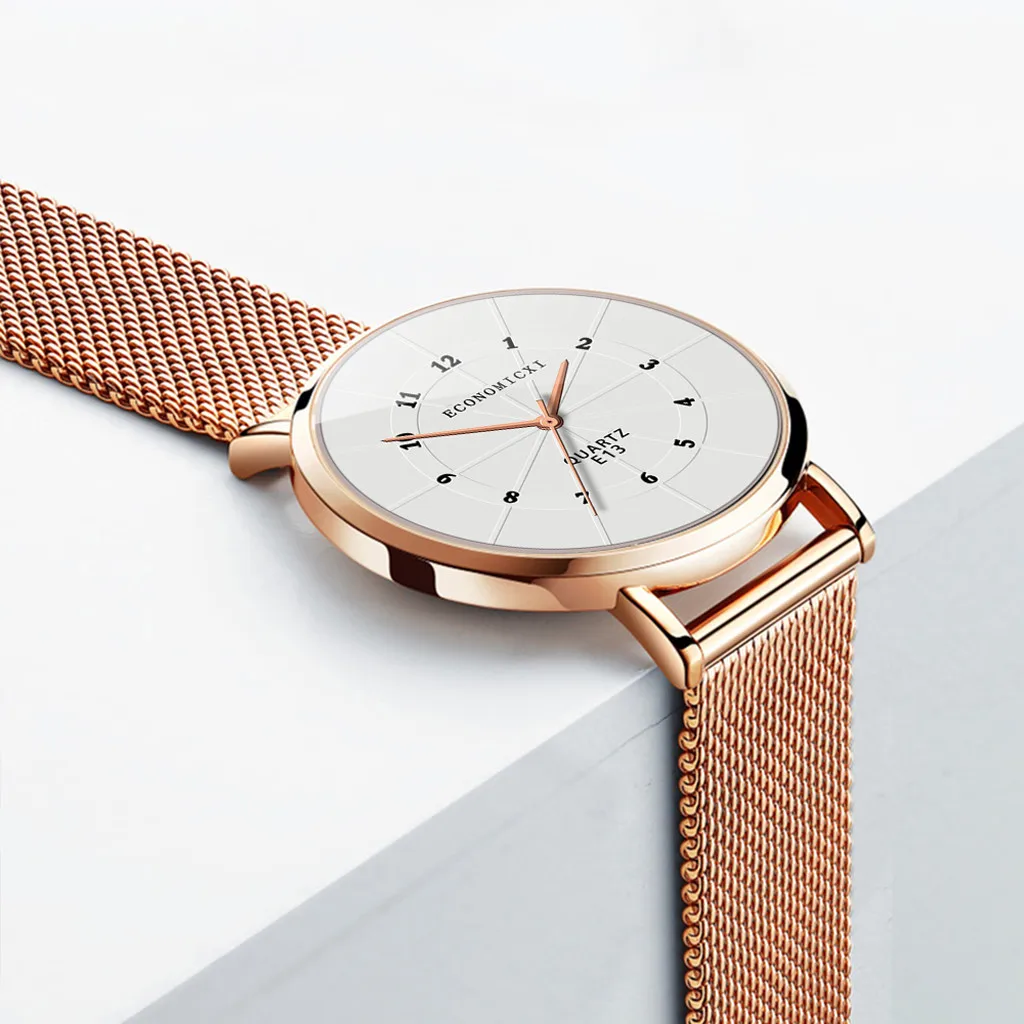 Женские часы-браслет, роскошные женские часы с сетчатым ремешком из нержавеющей стали, аналоговые кварцевые наручные часы с кристаллами, женские часы, подарок