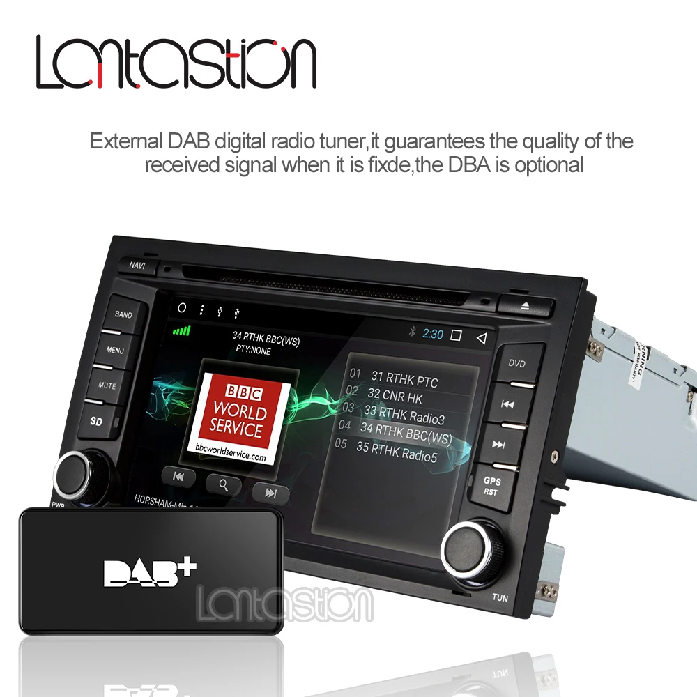 Lantastion 7 дюймов Android 9,0 автомобильный dvd для Seat Leon 2013- с 8 ядром Радио Стерео gps навигация автомобильный стерео медиаплеер