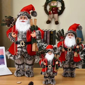 

New Christmas Decorations Red Santa Claus Home Furnishing Santa Claus Christmas Decorations
