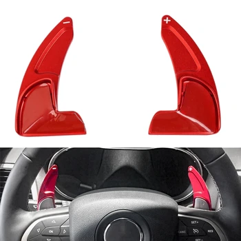 

for Jeep Grand Cherokee 2014-2019 Steering Wheel Shift Paddle Car Interior Mouldings Shifter Trim Cover(Red)