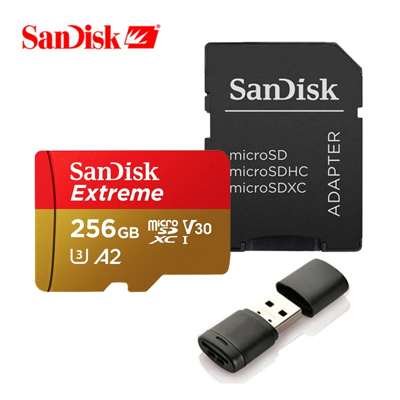 SanDisk Micro SD карта 128 Гб 64 памяти micro sd класс 10 UHS I мини 32 microSD 16 256 ГБ SD|Карты памяти| |