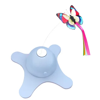 

1Pc Cat Teaser Safe Battery Durable Electric Interesting Cat Charmer Wand Cat Teaser Toy for Indoor Cat Pet Home