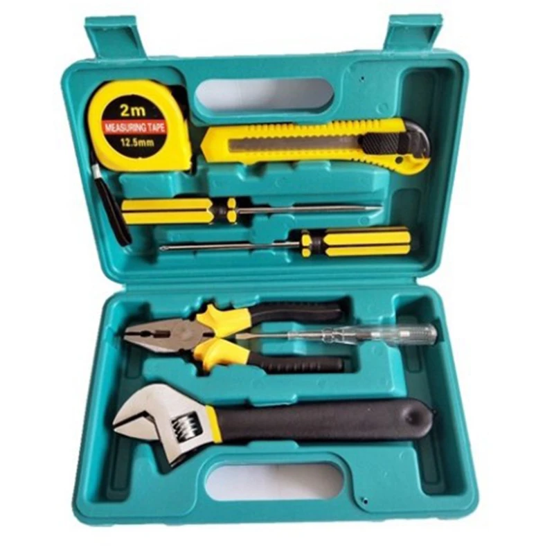 Hand Tool Set Home Repair Hand Tool Set with Plastic Tool Box Storage