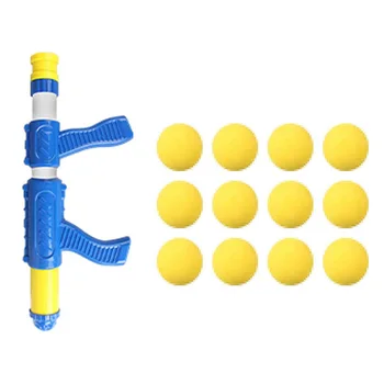 

Air Pump Shoot Electronic Scoring Dynamic Music Eva Foam Ball Funny Novel Toys For Children Toy