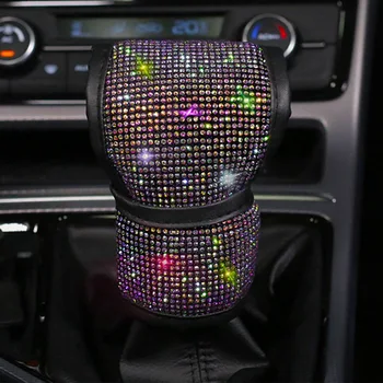 

Colorful Rhinestone Crystal Steering wheel cover Bling Car Interior Accessories Auto Seat belt cover Diamond Neck pillow women