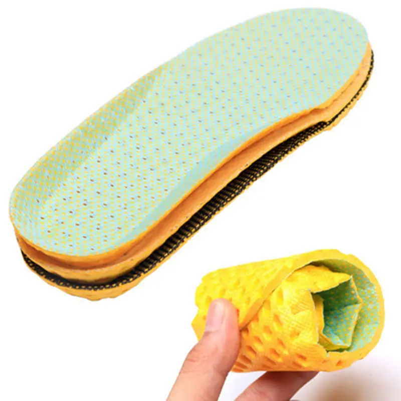 1pair Stretch Breathable Deodorant Shoe Running Cushion Insoles Pad Insert 35-40