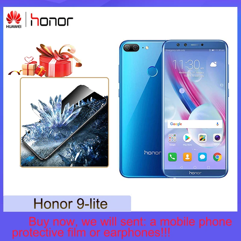 Смартфон Honor 9 Lite фронтальная камера 3 Мп + 2 PDAF быстрый фокус FHD дисплей 5 65 дюйма