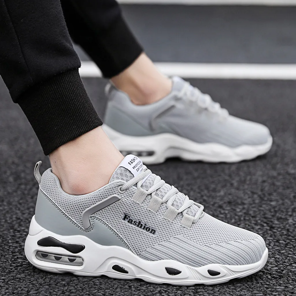 

casual shoes men sneakers Men's Mesh Breathable Running Shoes Outdoor Casual Sneakers Shoes Travel Shoes sport shoes men