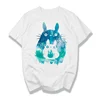 Studio Ghibli Miyazaki Hayao Anime Spirit Away Mask Totoro Cartoon Men Women 3D Clothes Summer T-Shirt T Shirt Geek ► Photo 2/4