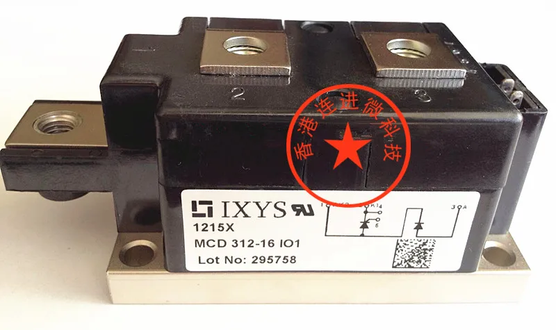 Бренд IXYS Германия MCD312-16IO1 подлинный тиристорный MCD312-16I01 тиристорный диод модуль тиристорный модуль mcd312-16io