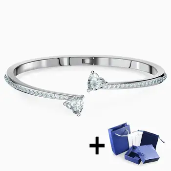 

High Quality Original SWA Bracelet with Original Engraving 5518814 ATTRACT SOUL HEART Ladies Bracelet Jewelry Gift Free Shipping