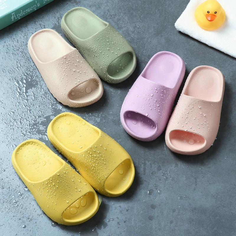 Chanclas de verano para y niñas, zapatillas de Sandalias planas para zapatos de EVA para el hogar, sandalias para niños pequeños|Zapatillas| - AliExpress