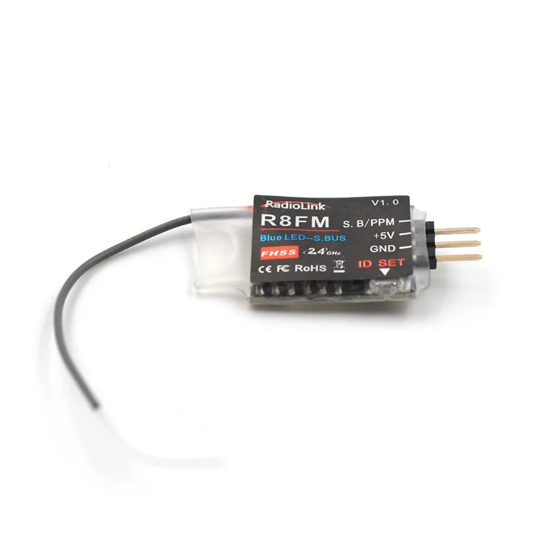 

Melody R8FM Arrival 2.4G 8-Channel Receiver T8FB Remote Control Universal DIY through Machine Accessories