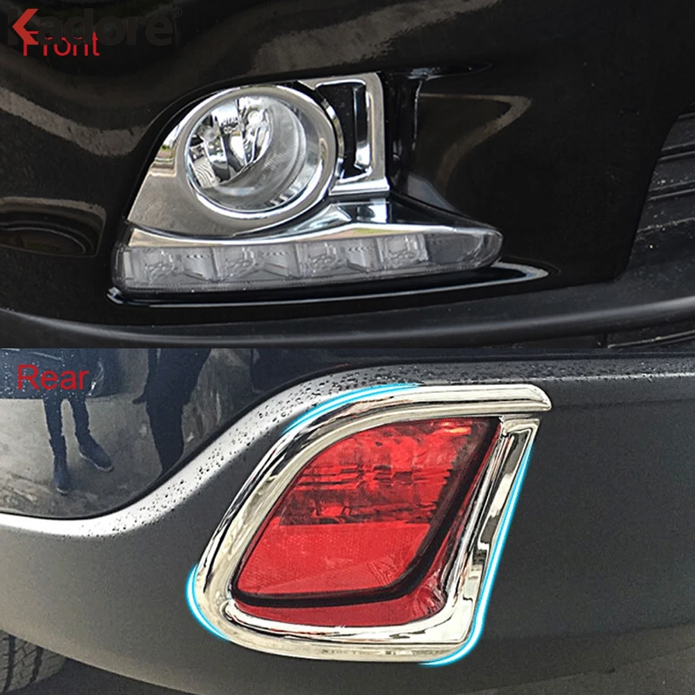 For Toyota Highlander 2014-2017 LED Rear Fog Light Tail Bumper Light Sets