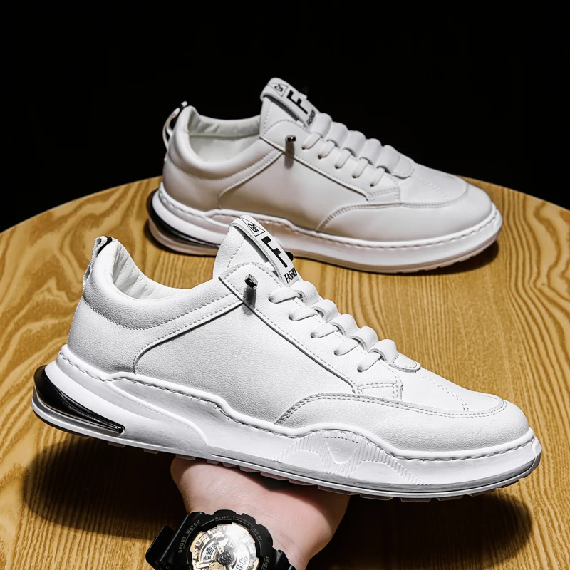 Men Skateboarding Shoes High Top Leisure Sneakers Breathable Street Shoes Sports Shoes Hip Top Walking Shoes Chaussure Homme