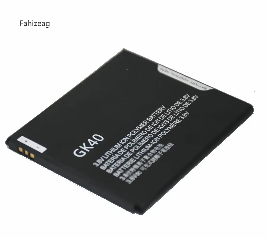 

Fahizeag 2685mAh GK40 Rechargeable For Motorola Moto G4 Play XT1607 XT1609 XT1600 SNN5976A MOT1609BAT Mobile Phone Battery