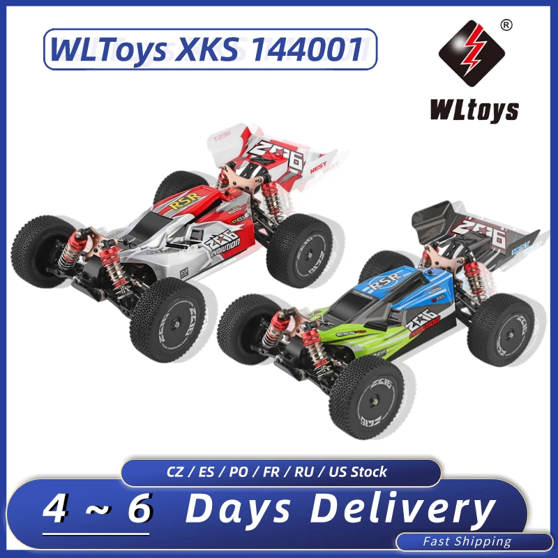 Багги Wltoys XKS 144001 версия 1/14 2 4 ГГц полноприводный Радиоуправляемый автомобиль