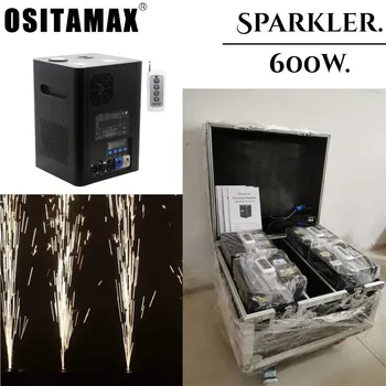 

600w Cold Fireworks Pyrotechnics Sparklers Machine Remote DMX Stage Equipment Spark Firework DJ Flame Wedding Fountain Machine
