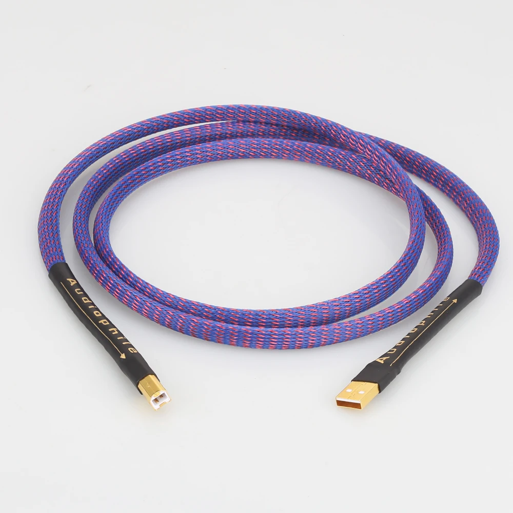 Аудиокабель A53 + DW27 Hi End медный USB кабель для передачи данных DAC Fi usb A B|Кабели USB| |