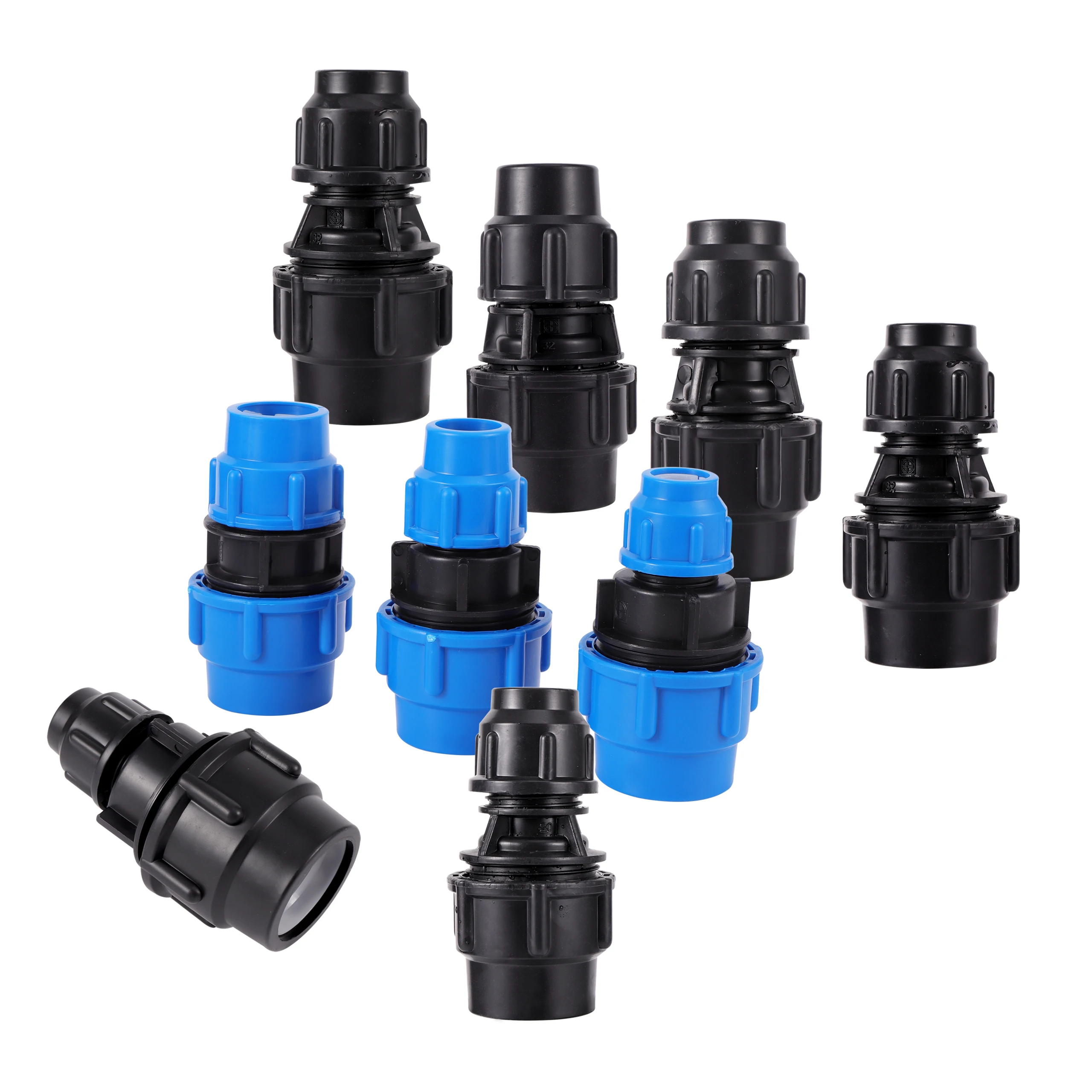 20/25/32/40/50mm Pe Pipe Reducing Straight Connector Garden Farm