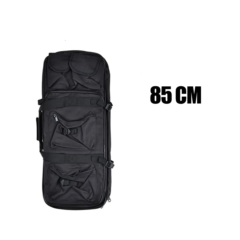 Тактическая Винтовка для охоты чехол 85 см/100 см/120 см сумка для стрельбы воздушная винтовка Военный Открытый нейлоновый охотничий рюкзак черный тактический снаряжение - Цвет: Black 85cm